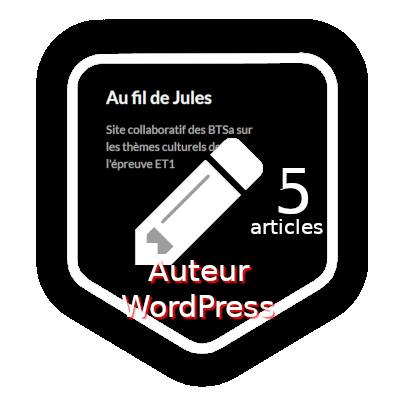 Auteur de 5 articles sur Au fil de Jules - WordPress