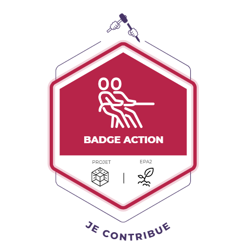 Badge d'action EPA2 exemple